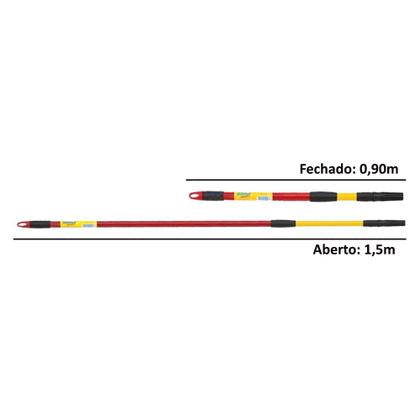 Cabo Prolongador Para Pintura De 1,5 Metros Extensor Roma - Extensor de ...