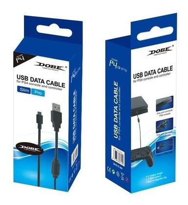 Imagem de Cabo Ps4 Slim/pro Controle Carregador Usb V8 2 Metros