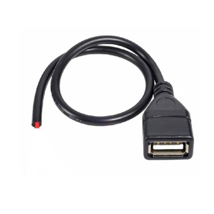 Imagem de Cabo Rabicho Usb 2.0 A Fêmea - 1,5m Blindado Tebera