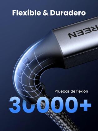 Imagem de Cabo rápido UGREEN USB C 60W ( 2 metros ) carregamento compatível MacBook-iPhone-16-15/Series-iPad