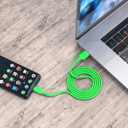 Imagem de Cabo Rápido V8 Carregador E Dados Micro Usb Turbo Color 1m