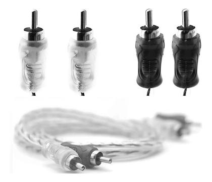 Imagem de Cabo Rca 1 Metro Dupla Blindagem Injetado 4mm