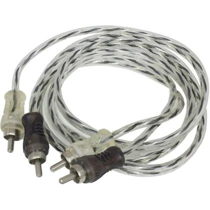 Imagem de Cabo Rca 5 Metros Injetado + 2 Cabos Y + Cabo 1m Metro Som