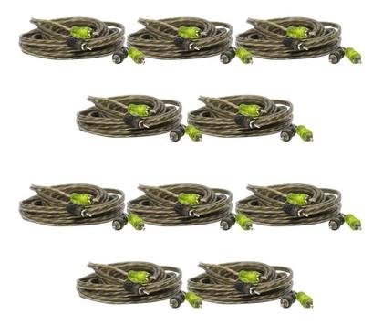 Imagem de Cabo Rca 5 metros Technoise Série 200 Pro Pacote C/ 10 Peças