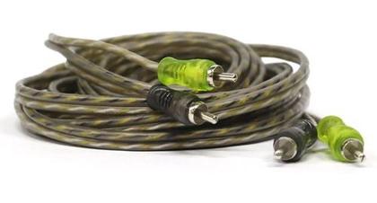 Imagem de Cabo Rca 5 metros Technoise Série 200 Pro Pacote C/ 10 Peças