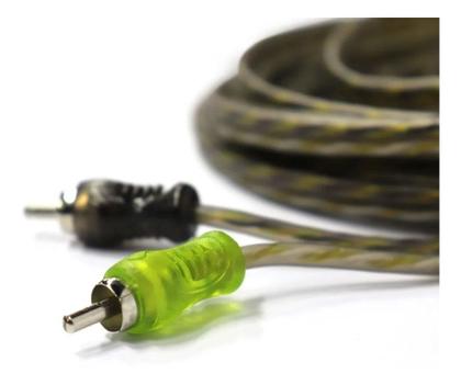 Imagem de Cabo Rca 5 metros Technoise Série 200 Pro Pacote C/ 10 Peças