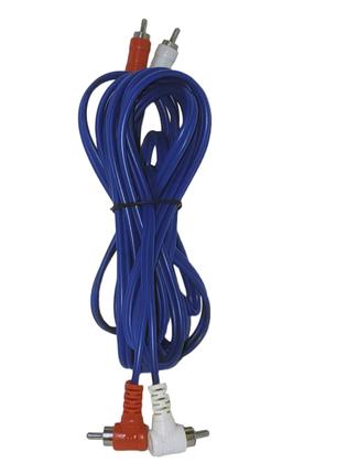 Imagem de Cabo RCA 5mt 90 Graus comum 90