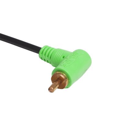 Imagem de Cabo RCA Technoise Series 100 5,00 Metros 4 MM Conector PVC 90 Graus