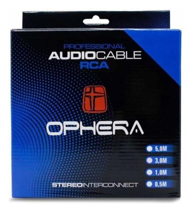 Imagem de Cabo rca tripla blindagem ophera 5m de cinco metros blindado