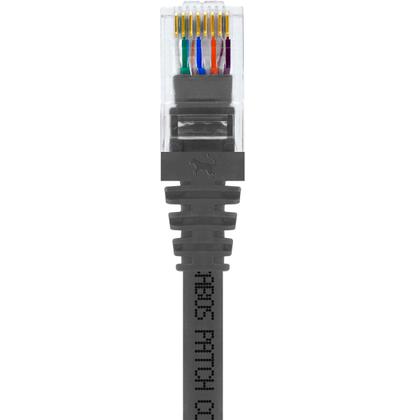 Imagem de Cabo Rede 80 CM Patch Cord Cat6 UTP 100% Cobre Cinza