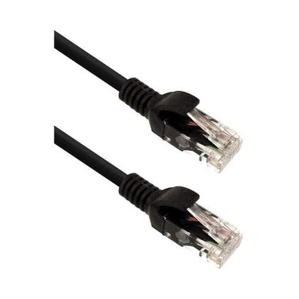 Imagem de Cabo Rede Patch Cord Pluscable Pc-Eth6U50Bk, 5 Metros, Cat6,