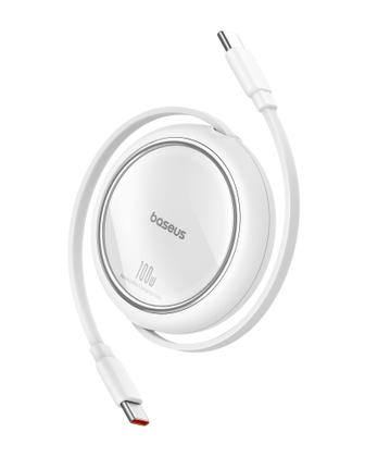 Imagem de Cabo Retrátil Baseus TipoC para TipoC 100W Turbo 1 Metro