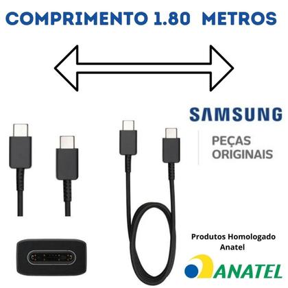 Imagem de Cabo Samsung Z Fold 3 USB-C para C Longo 1.8M Original