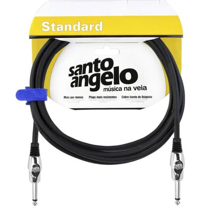 Imagem de Cabo santo angelo p10m + p10m 0,30mm angel ni b 20ft/6.10m - (  cab-20 )