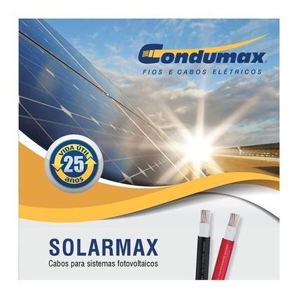 Imagem de Cabo Solar De 4mm² E 20cm Jumper De Aterramento - 4 Peças