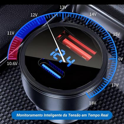 Imagem de Cabo Star Mini Carregador USb cARRO Veicular 12v