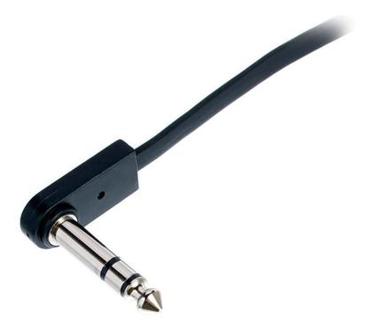 Imagem de Cabo Stereo Para Pedal Ebs Deluxe 28 Cm Flat Patch Trs Dls28