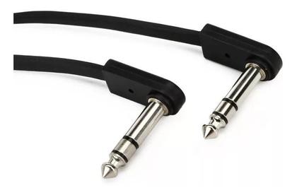 Imagem de Cabo Stereo Para Pedal Ebs Deluxe 28 Cm Flat Patch Trs Dls28