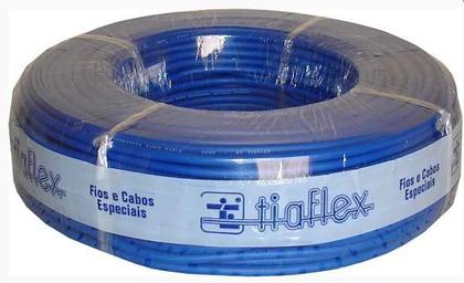 Imagem de Cabo Subwoofer Ativo 50 Ohms Dupla Blindagem 1 x 0,50mm² Tiaflex - Rolo 100 metros