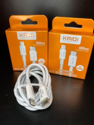Imagem de Cabo Tipo-C Entrada Lightning PD 30W 1 Metro Kaidi