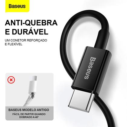 Imagem de Cabo Tipo C para Lightning Baseus Superior Series Fast Charging Data 20W 1m