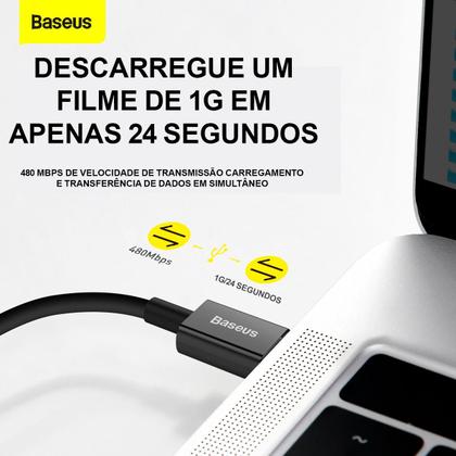 Imagem de Cabo Tipo C para Lightning Baseus Superior Series Fast Charging Data 20W 1m