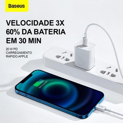 Imagem de Cabo Tipo C para Lightning Baseus Superior Series Fast Charging Data 20W 1m