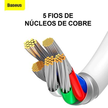 Imagem de Cabo Tipo C para Lightning Baseus Superior Series Fast Charging Data 20W 1m