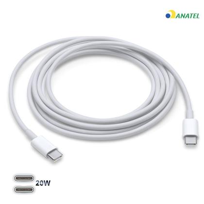 Imagem de Cabo Tipo C x Tipo C 1M Compatível Iphone 15 15 Plus 15 Pro e 15 Pro Max