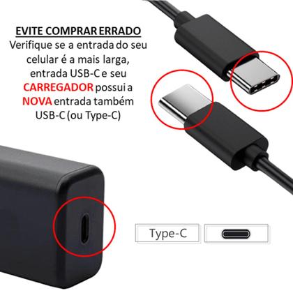 Imagem de Cabo Tipo-c X Tipo-c Turbo Compatível P/ Moto G9 Plus ORIGINAL DA ZTD Com Cabo 1 Metro - USBCC1MP