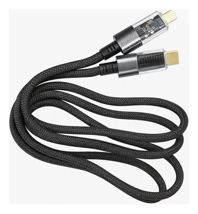 Imagem de Cabo Trançado Reforçado Turbo Pd 30w Tipo C Para Lightning