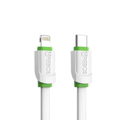 Imagem de Cabo Turbo 2 Metros USB-C P/ Lightning Hrebos HS-23