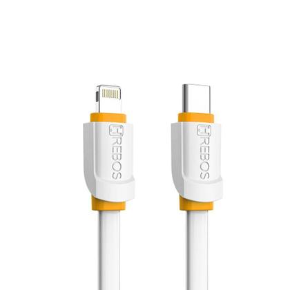 Imagem de Cabo Turbo 2 Metros USB-C P/ Lightning Hrebos HS-23