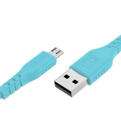 Imagem de Cabo Turbo Colorido Reforçado 1M Micro USB V8 - HREBOS