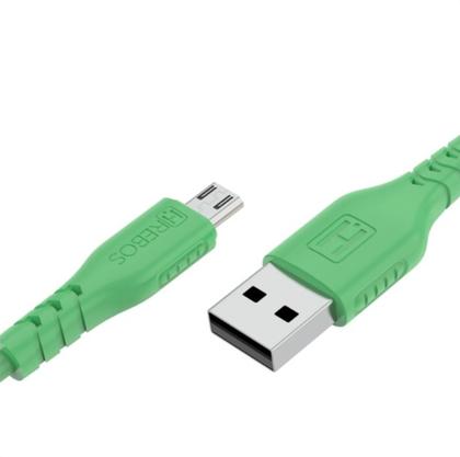 Imagem de Cabo Turbo Colorido Reforçado 1M Micro USB V8 - HREBOS