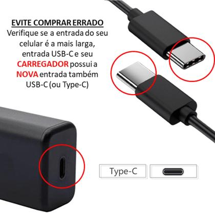 Imagem de Cabo Type-c X Type-c Turbo Compatível Para Moto G9 Plus Original da ZTD Com Cabo 1 Metro - USBCC1MP
