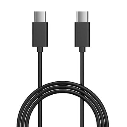 Imagem de Cabo Type-c X Type-c Turbo Compatível Para Moto G9 Plus Original da ZTD Com Cabo 1 Metro - USBCC1MP