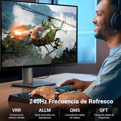 Imagem de Cabo UGREEN HDMI 2.1 8K 60Hz 4K UHD 120Hz HDR eARC 48Gbps ( 2 metros ) Alumínio nylon