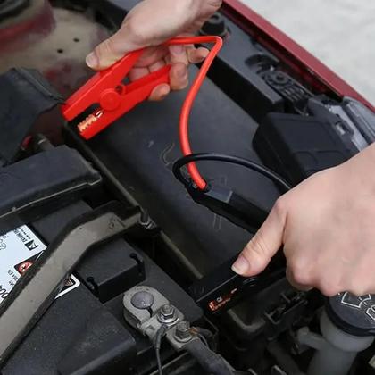Imagem de Cabo Universal Para Partida De Bateria Automotiva Com Garras Jacaré  Linha De Conexão Para Auxílio