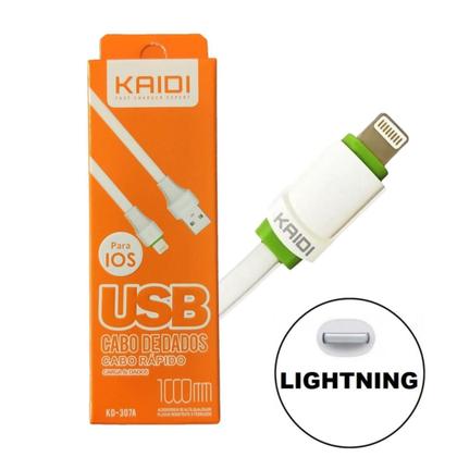 Imagem de Cabo USB 1m compatível iphone XR 11 12 13 14