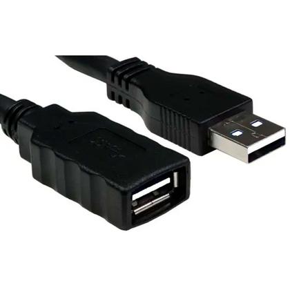 Imagem de Cabo Usb 2.0 Extensão 2 Metros Extensor Macho Fêmea