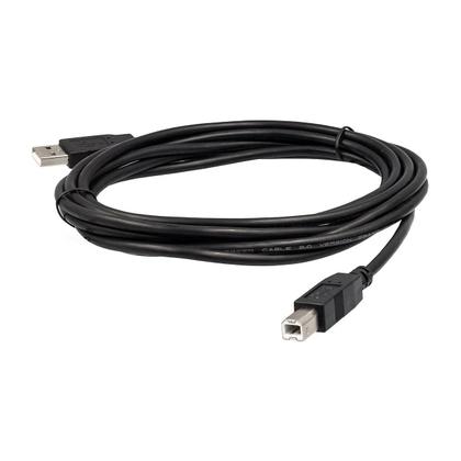 Imagem de Cabo USB 2.0 para Impressora Fortrek, A Macho + B Macho, 1,8 Metros - SBI-101