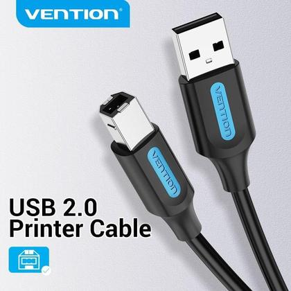 Imagem de Cabo Usb 2.0 Para Usb B Impressora Scanner 5m Vention Coqbj