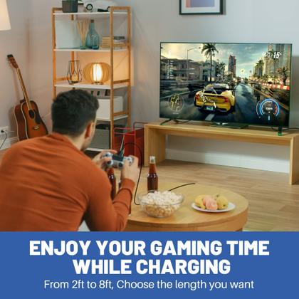 Imagem de Cabo USB 2.0 Tipo A para Mini B (1,8m) com 2 Abraçadeiras