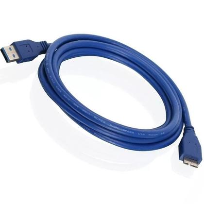 Imagem de Cabo usb 3.0 para hd externo e case de 1 metro