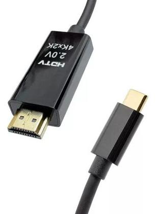 Imagem de Cabo Usb 3.0 Tipo C P/ Hdmi 2.0 4k 60hz S8 S9 Note 8