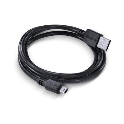 Imagem de Cabo USB a 2.0 Macho para Mini USB B Macho 28AWG Puro Cobre 2 Metros - PUANM2-2