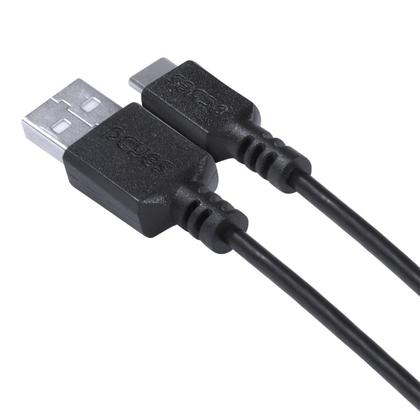 Imagem de Cabo usb a 2.0  para usb tipo c  50cm preto - puacp-05