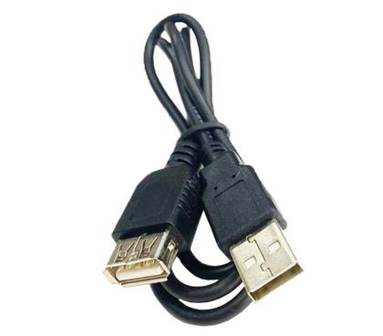 Imagem de Cabo usb a macho + a femea - ( extensor usb ) - 80 cm
