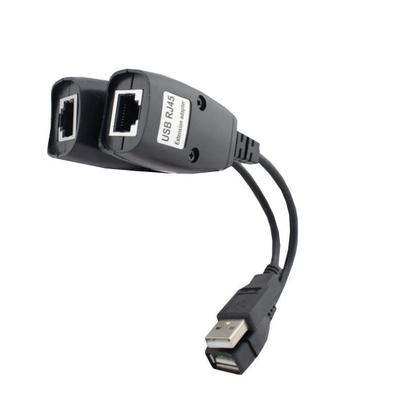 Imagem de Cabo USB Adptador Extensor Rj45 USB Via Cabo De Rede Par